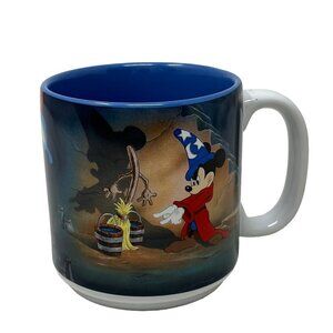 Vintage Disney Mickey Mouse Mug Sorcerers Apprentice Fantasia Dancing Broom
